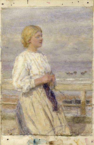 The Knitter by Lionel Percy Smythe